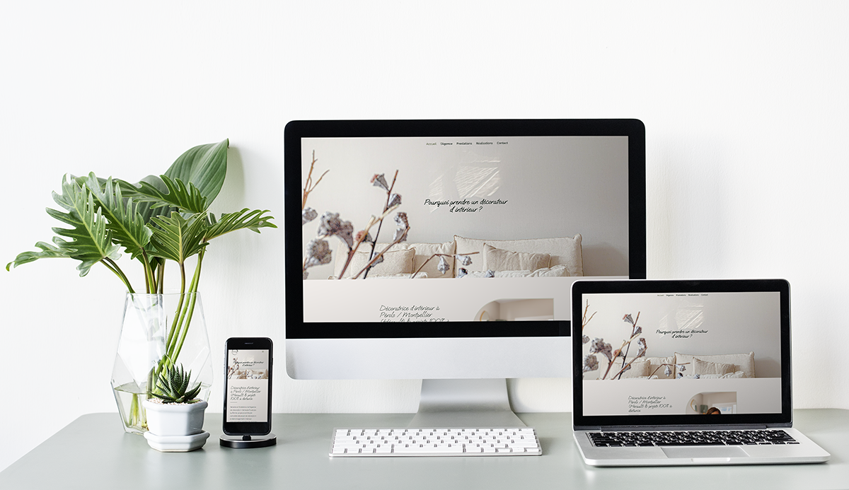 mockup site nuances by emma